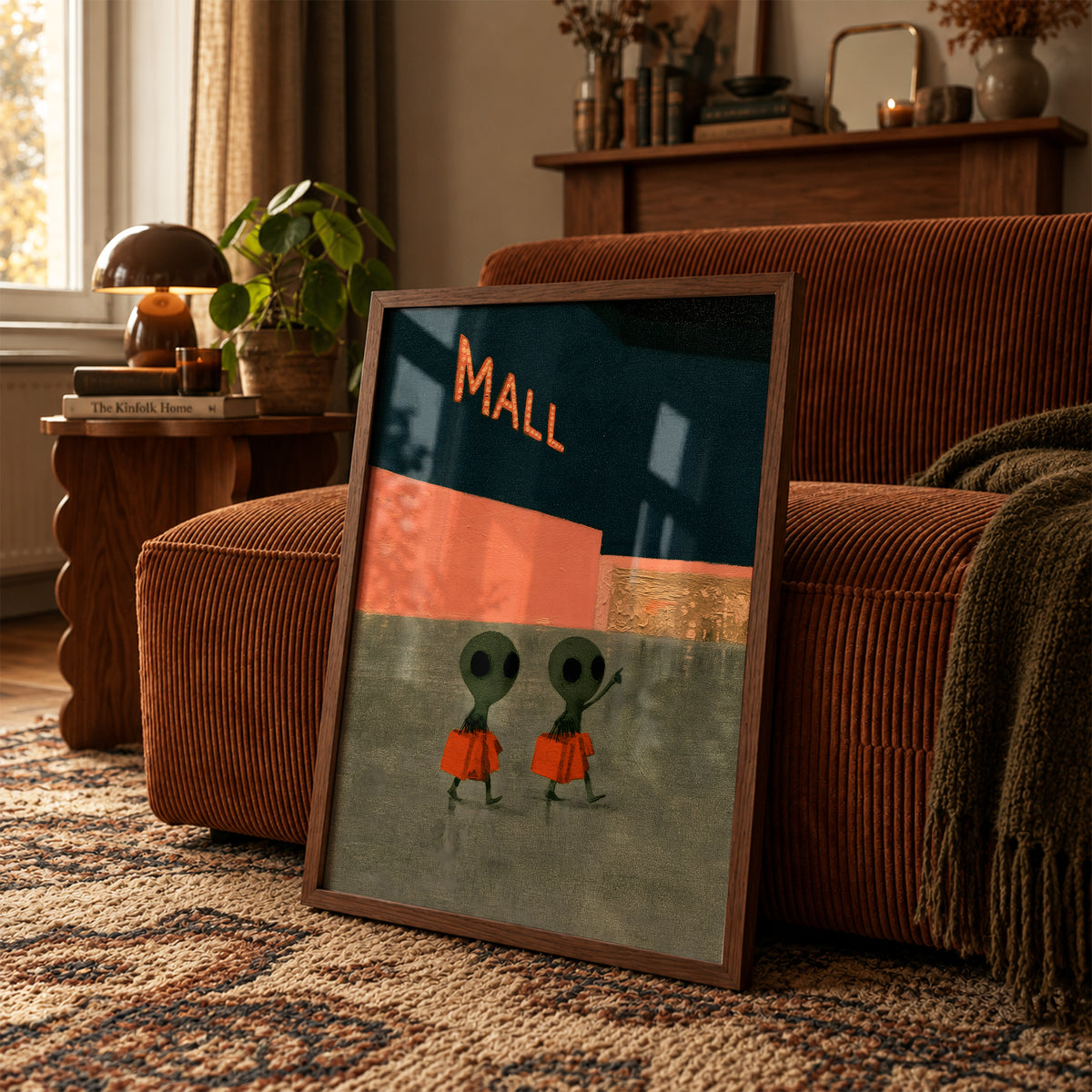 Aliens at the Mall Print Living Room 13 (autumnal).jpg