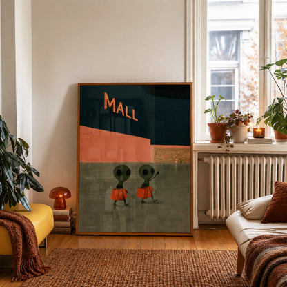 Aliens at the Mall Print Living Room 4 (autumnal).jpg
