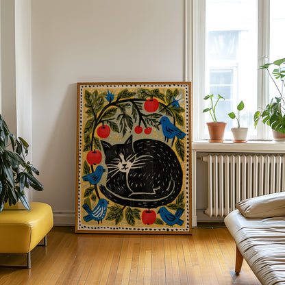 Apple Tree Cat Print 002 Living Room-media-4.jpg