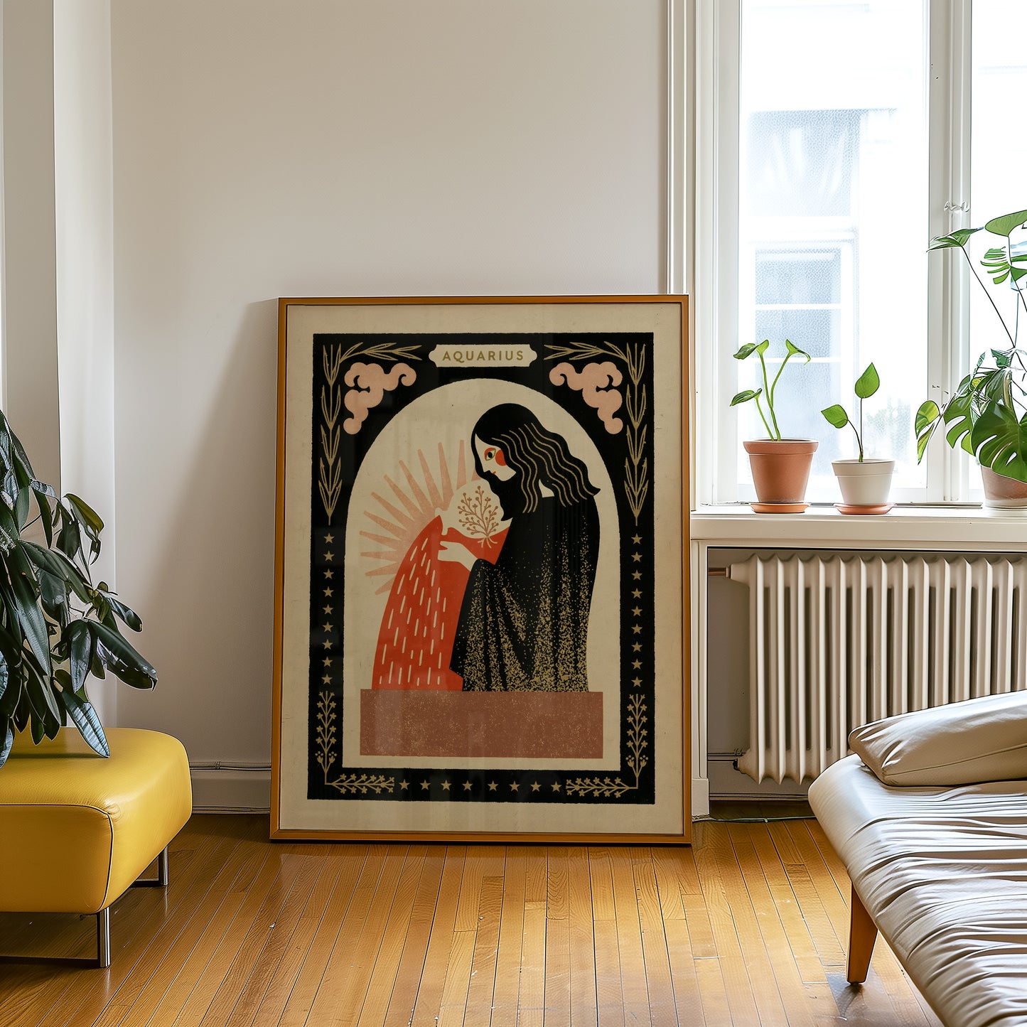 Aquarius Zodiac Print