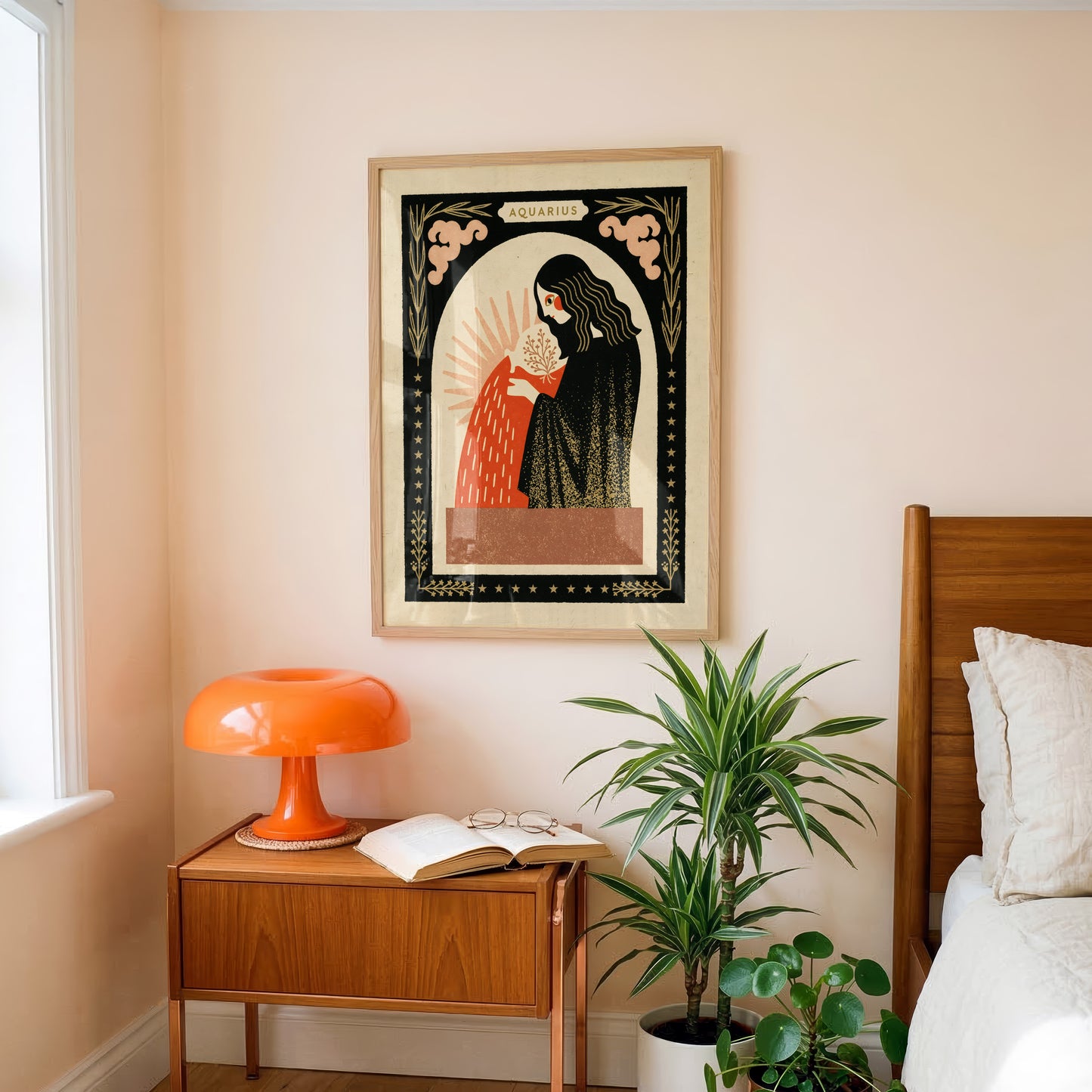 Aquarius Zodiac Print
