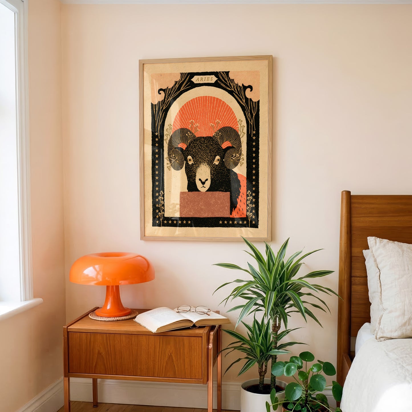 Aries Zodiac Print