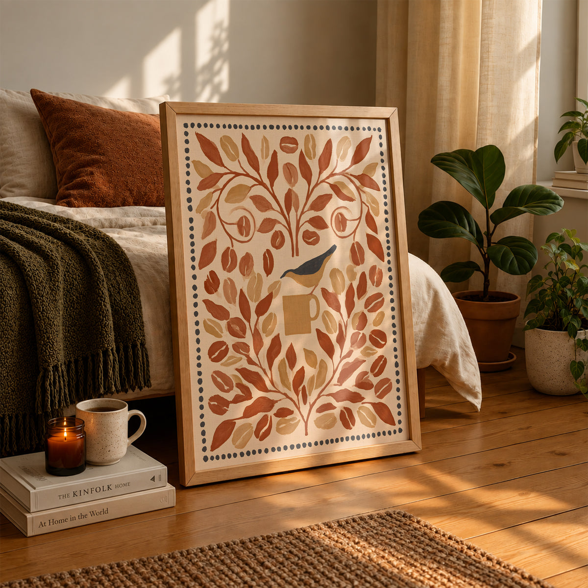 Autumn Coffee Folk Print Living Room 23 (autumnal).jpg