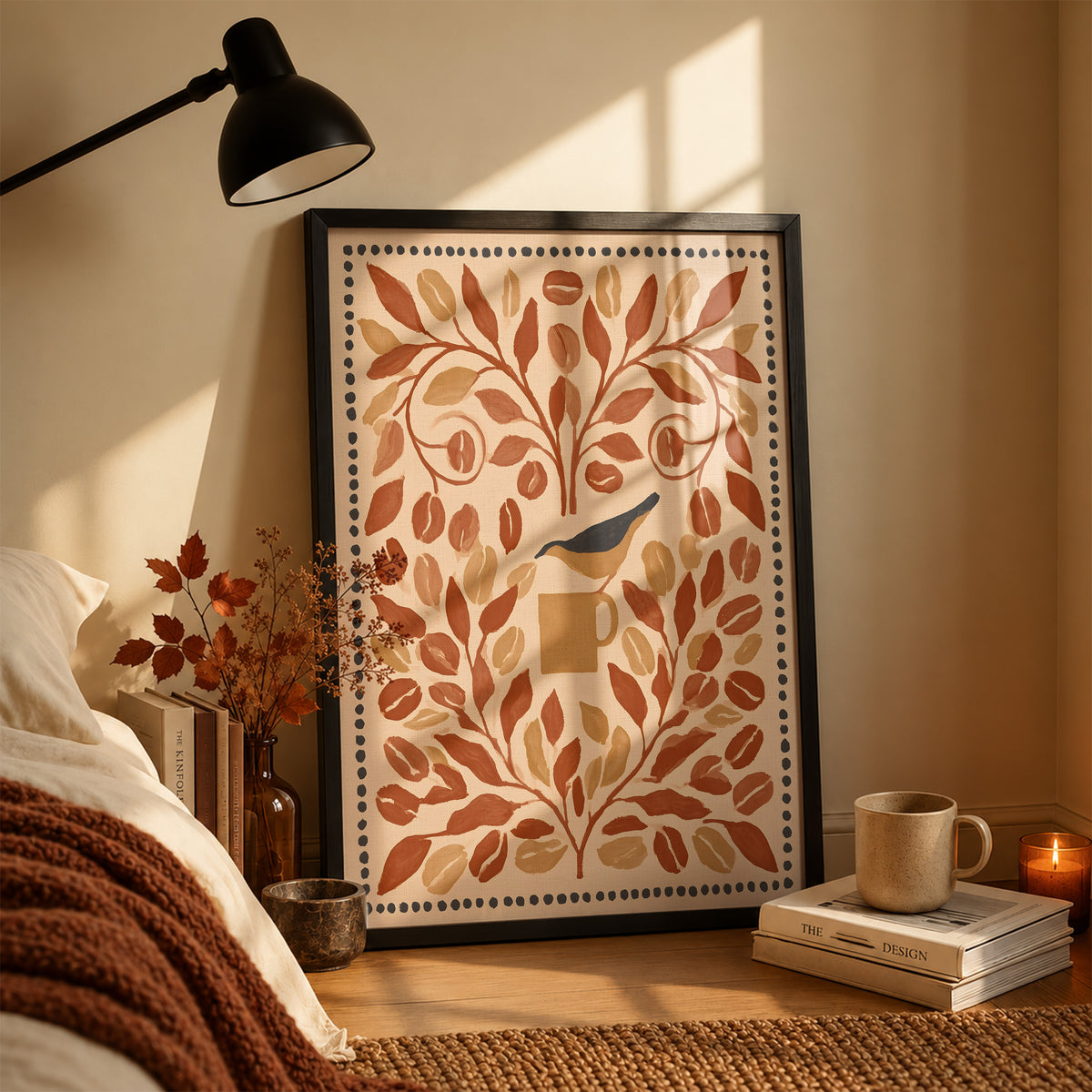 Autumn Coffee Folk Print Living Room 24 (autumnal).jpg