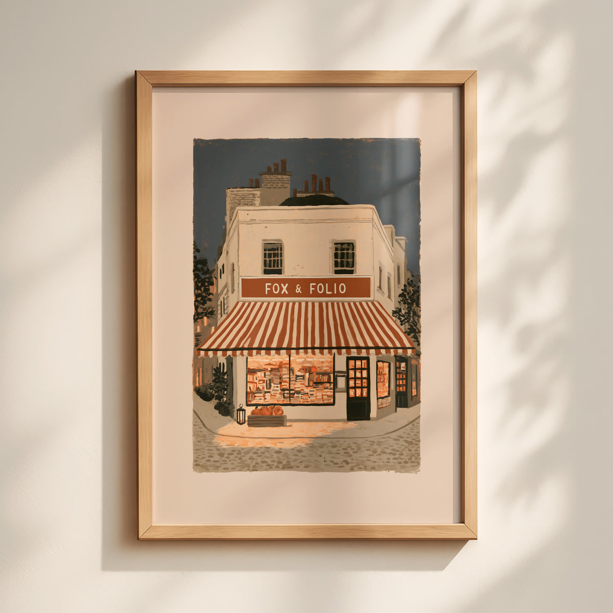 Autumn Corner Bookshop Print MASTER-portrait.jpg