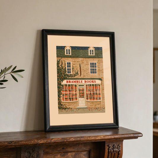 Autumn Cottage Bookshop Print Autumn mockup-media-10.jpg