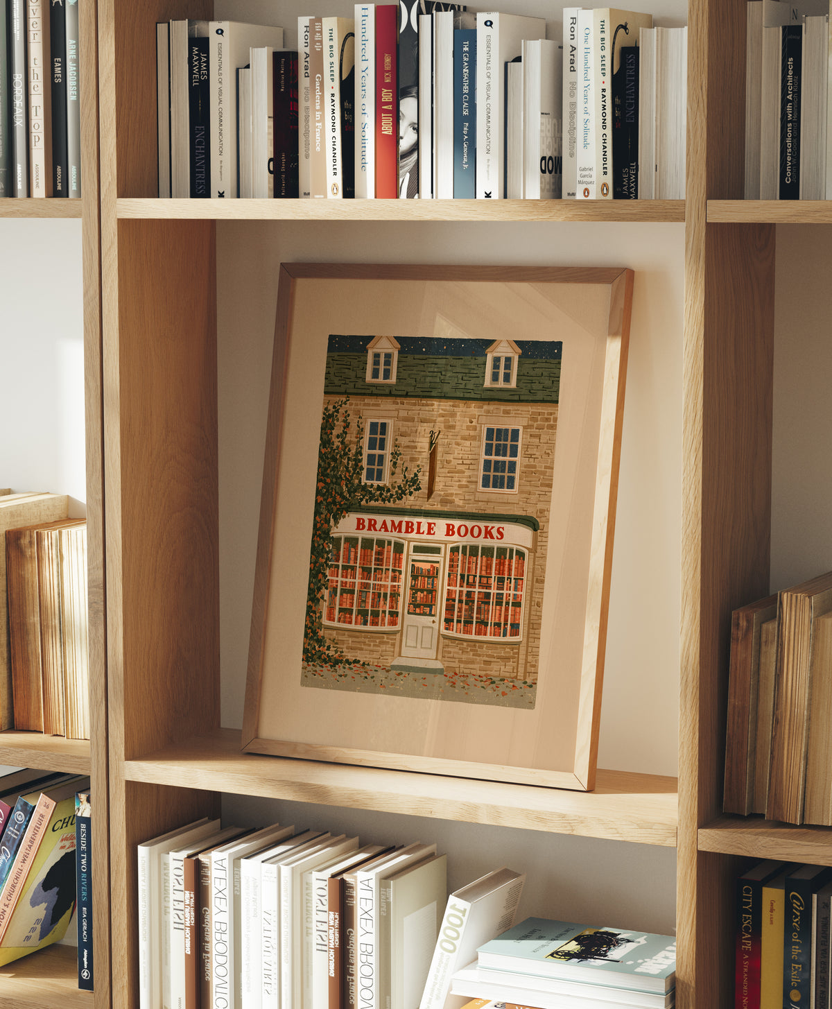 Autumn Cottage Bookshop Print Living Room-media-41.jpg