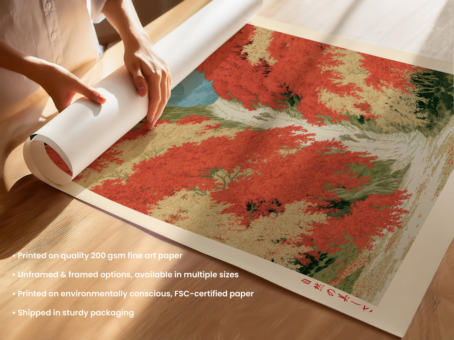 Autumn Mountain Path Print