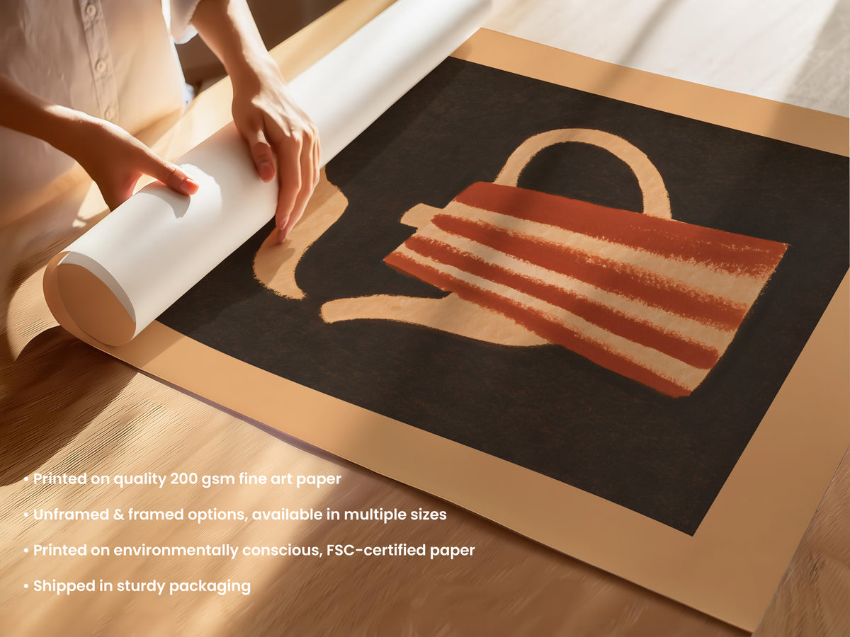 Autumn Teapot Print Unframed (UF & F).jpg