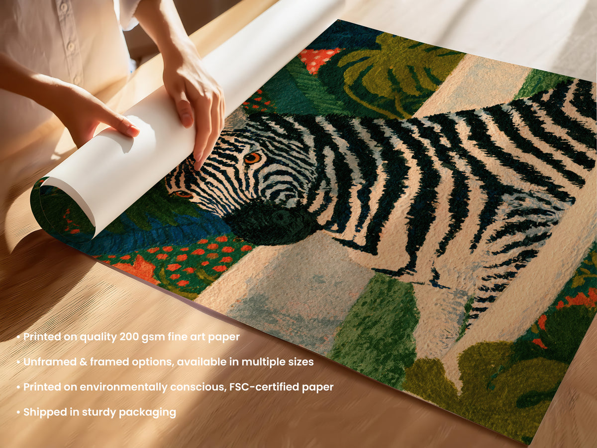 Baby Zebra Print 910 Unframed (UF & F).jpg