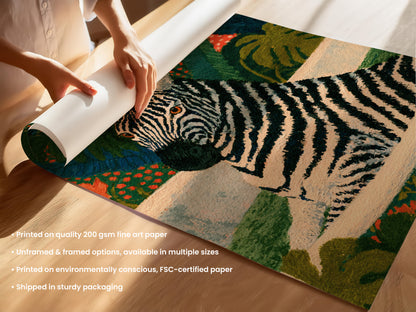 Baby Zebra Print 910 Unframed (UF & F).jpg