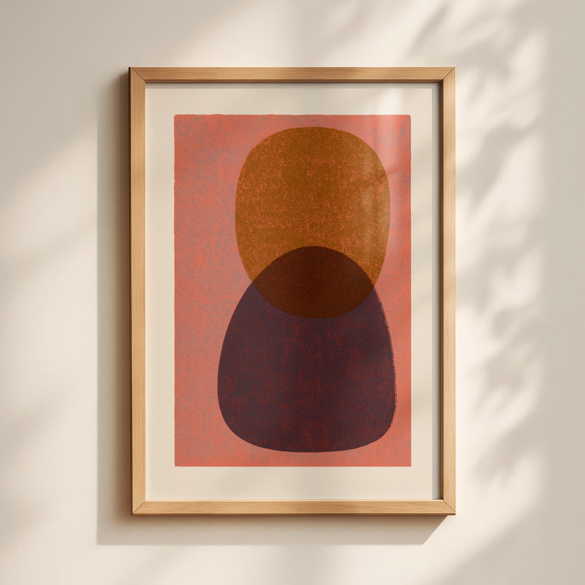 Balancing Shapes Abstract Print