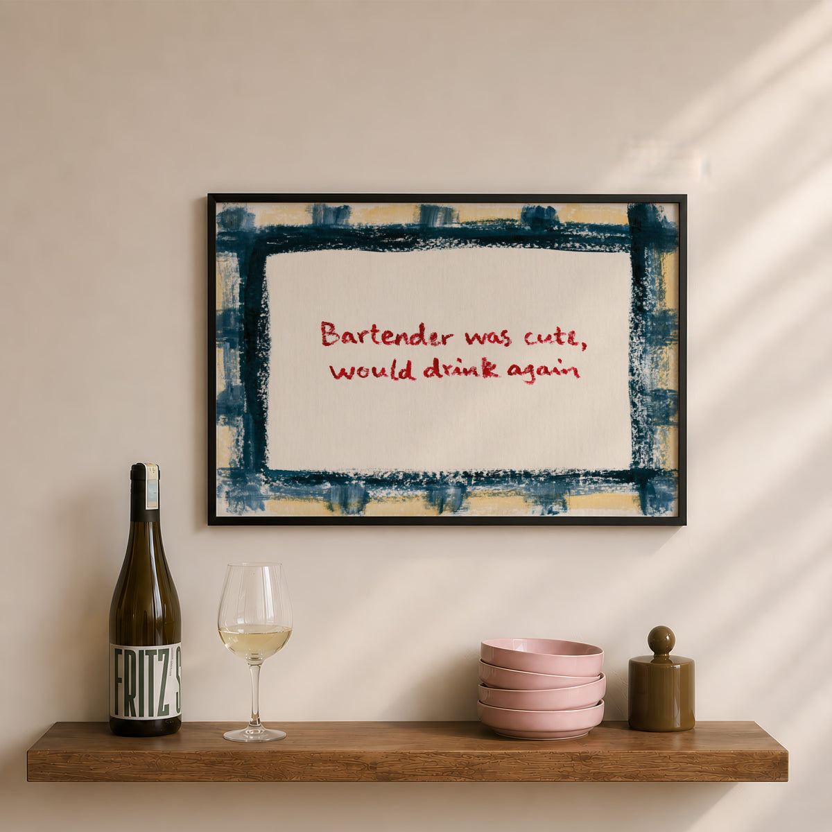 Bartender Was Cute Print 08 Kitchen landscape-media-2.jpg