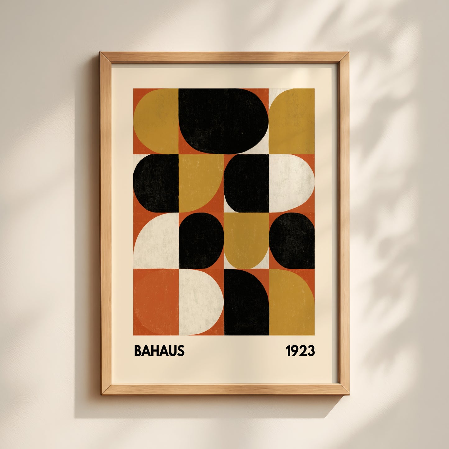 Bauhaus 1923 Pattern Print