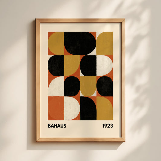 Bauhaus 1923 Pattern Print