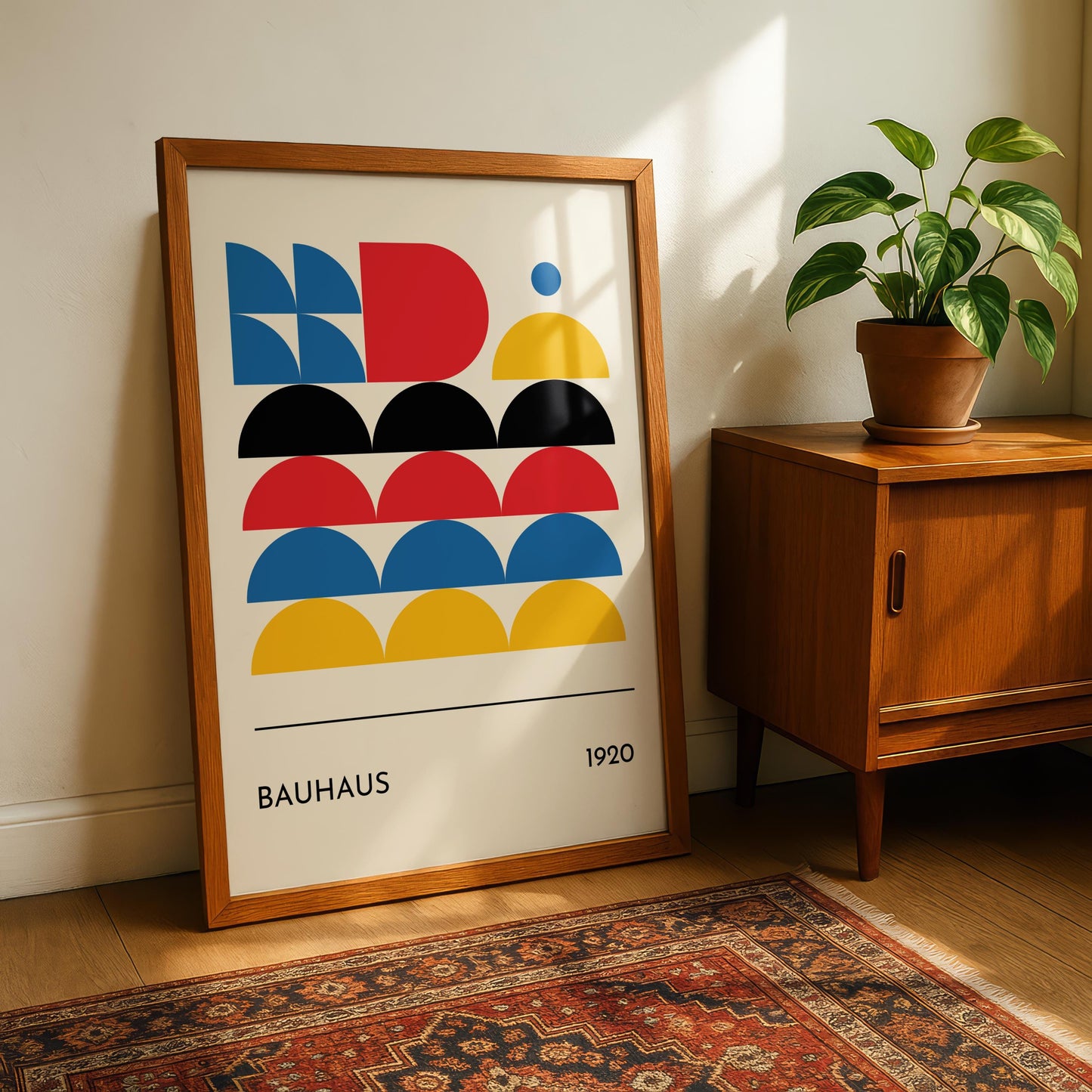 Bauhaus Print – Beige