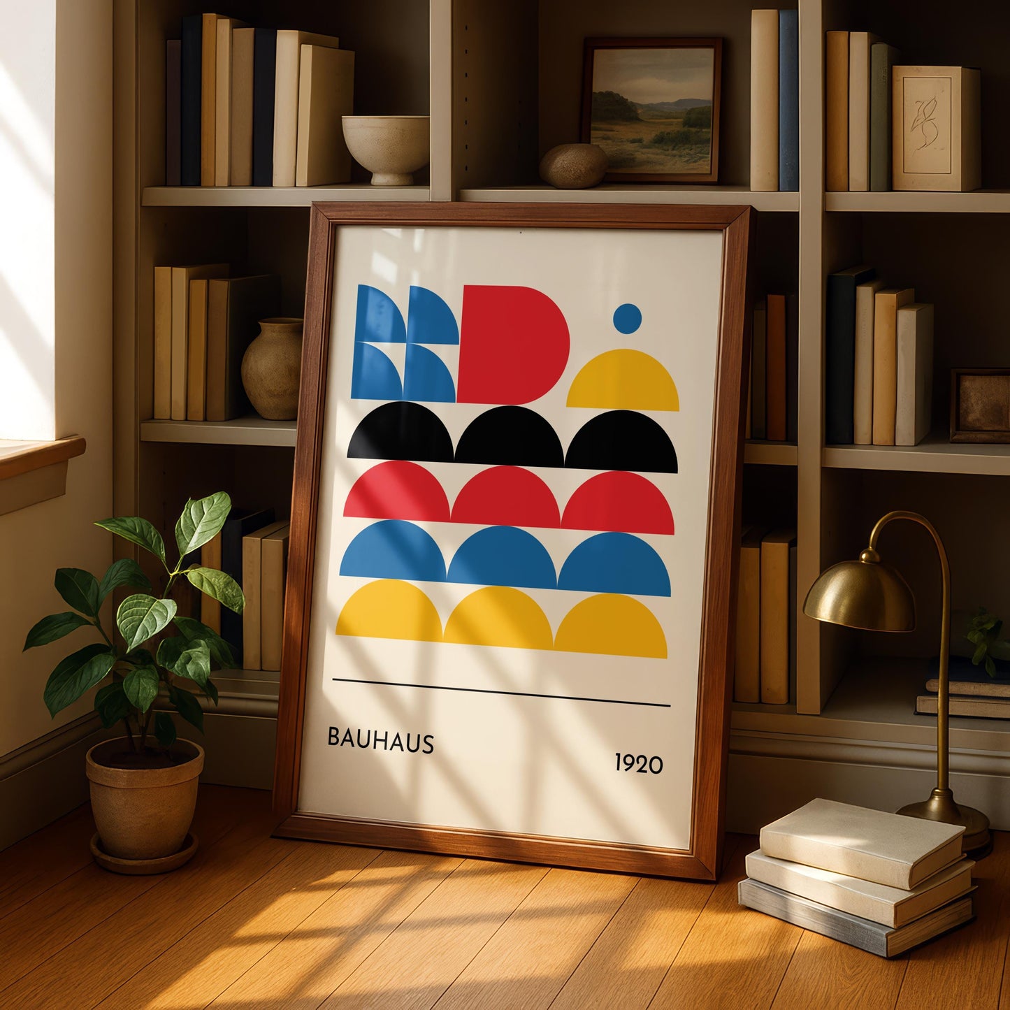 Bauhaus Print – Beige