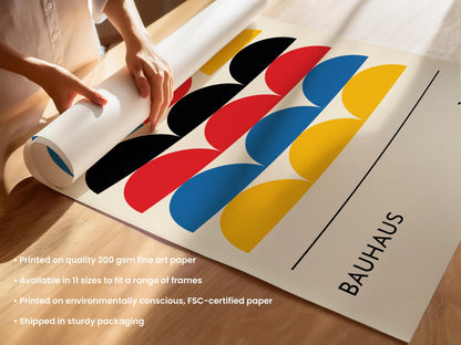 Bauhaus Print – Beige
