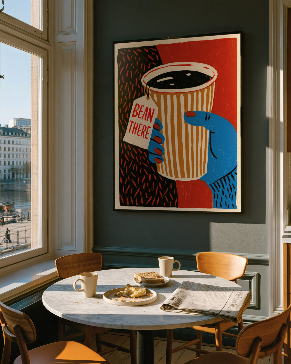 Bean There Coffee Print 002 Golden breakfast nook.jpg