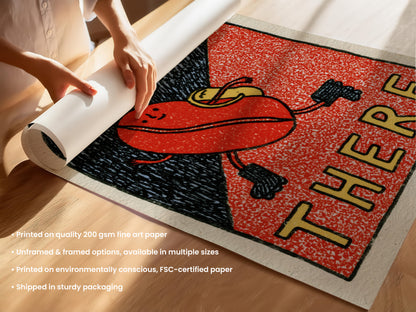 Bean There Print 909 Unframed (UF & F).jpg