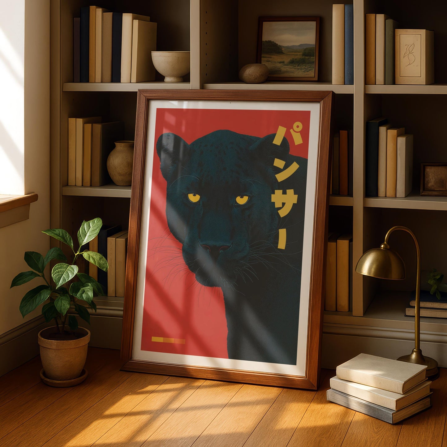 Black Panther Fashion Print