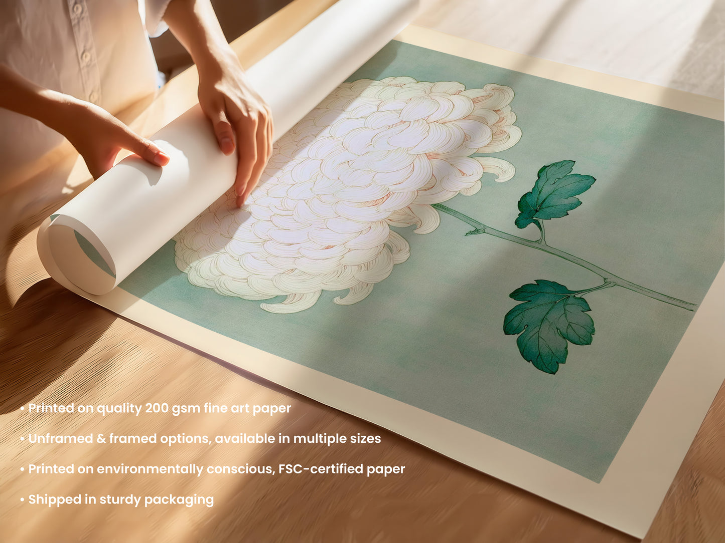 Bloom Chrysanthemum Print