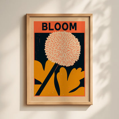 Bloom Dandelion Print