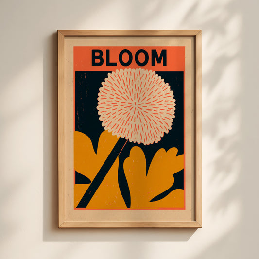 Bloom Dandelion Print
