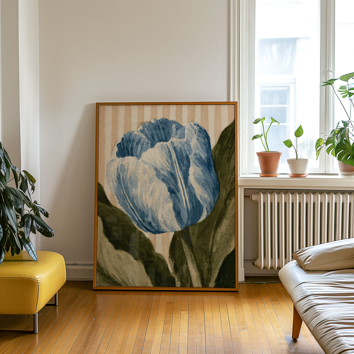 Blue Tulip Wall Art 002 Living Room-media-4.jpg
