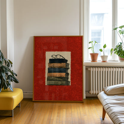Book Stack & Glasses Print 02 Living Room-media-4.jpg