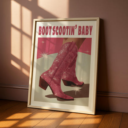 Boot Scootin’ Baby Print