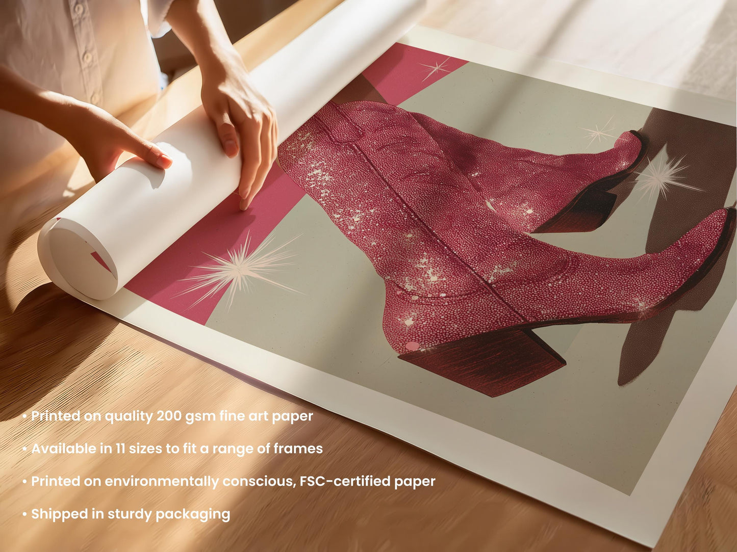 Boot Scootin’ Baby Print