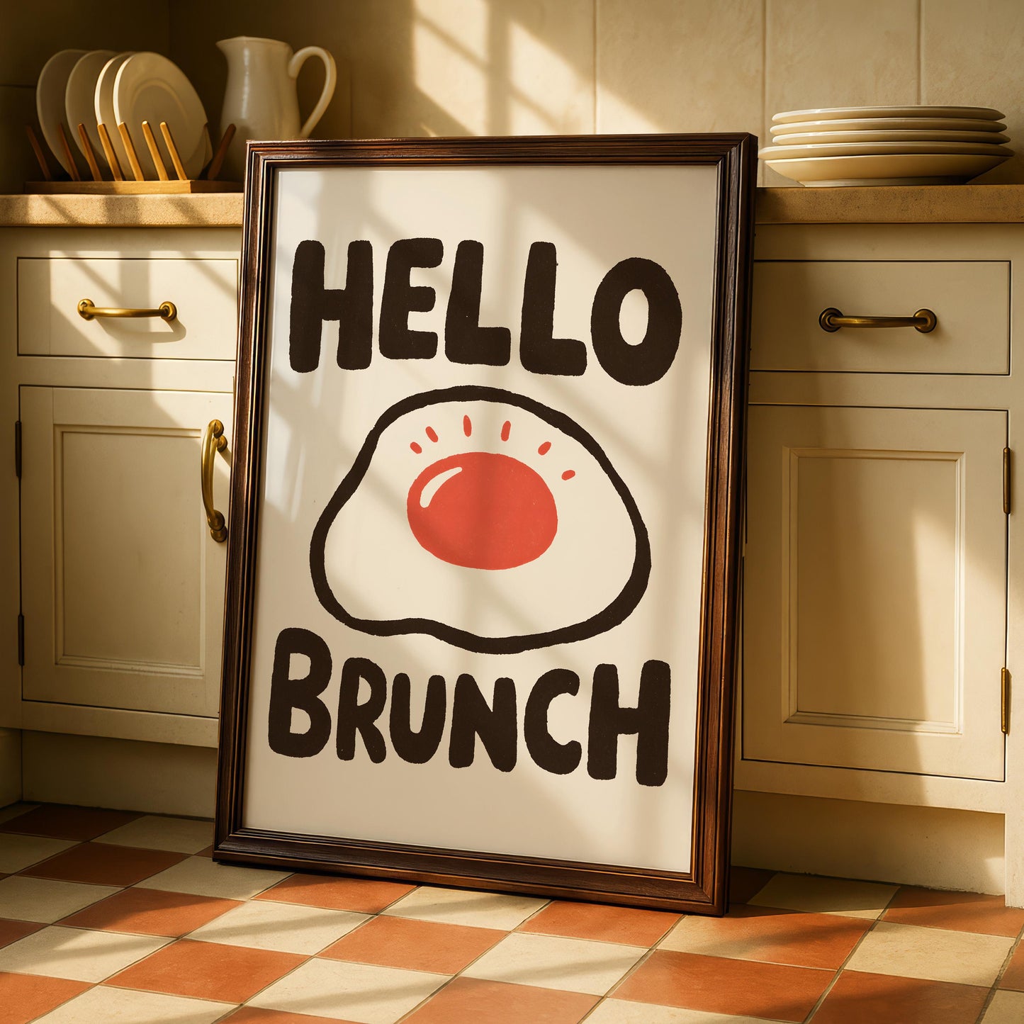 Hello Brunch Kitchen Print