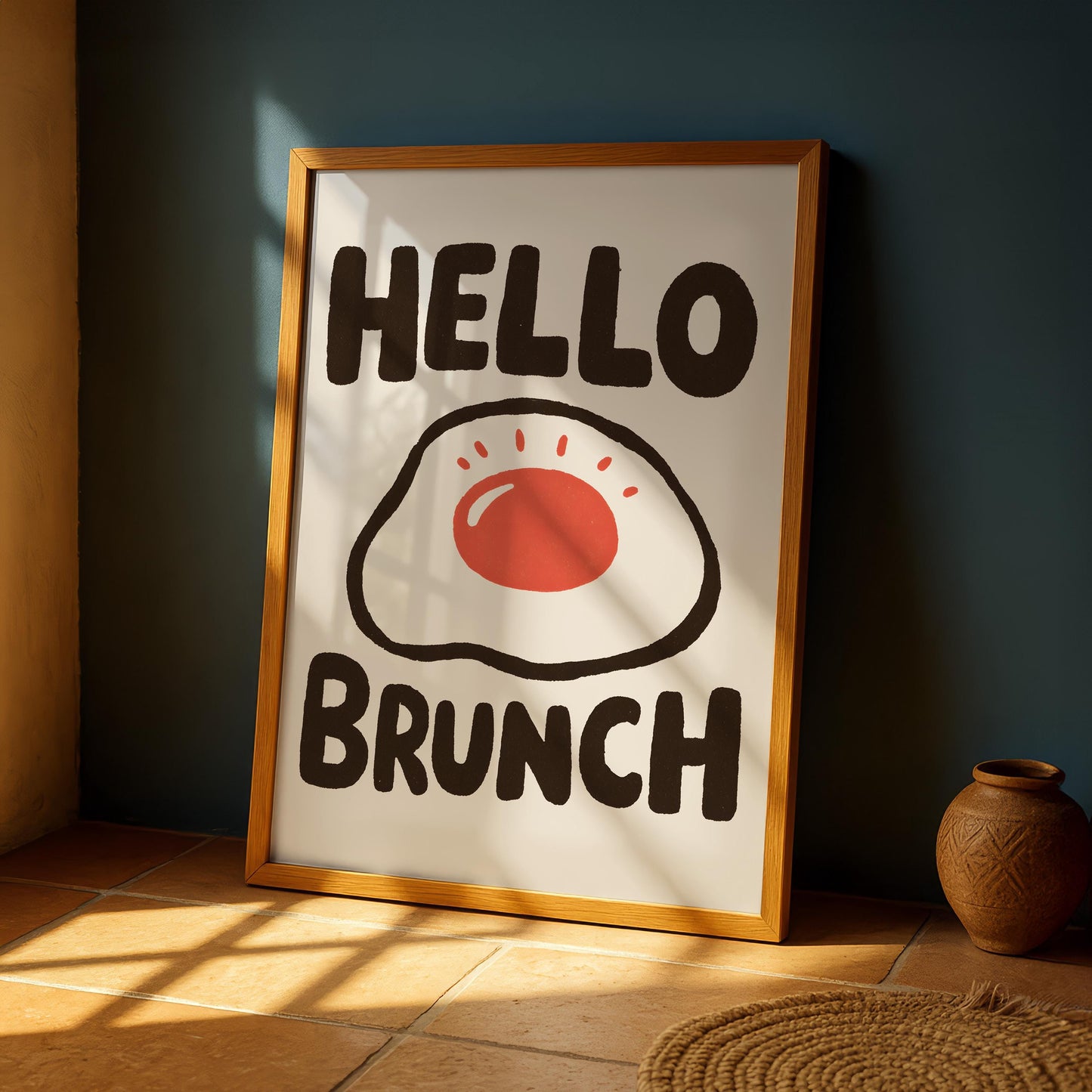 Hello Brunch Kitchen Print