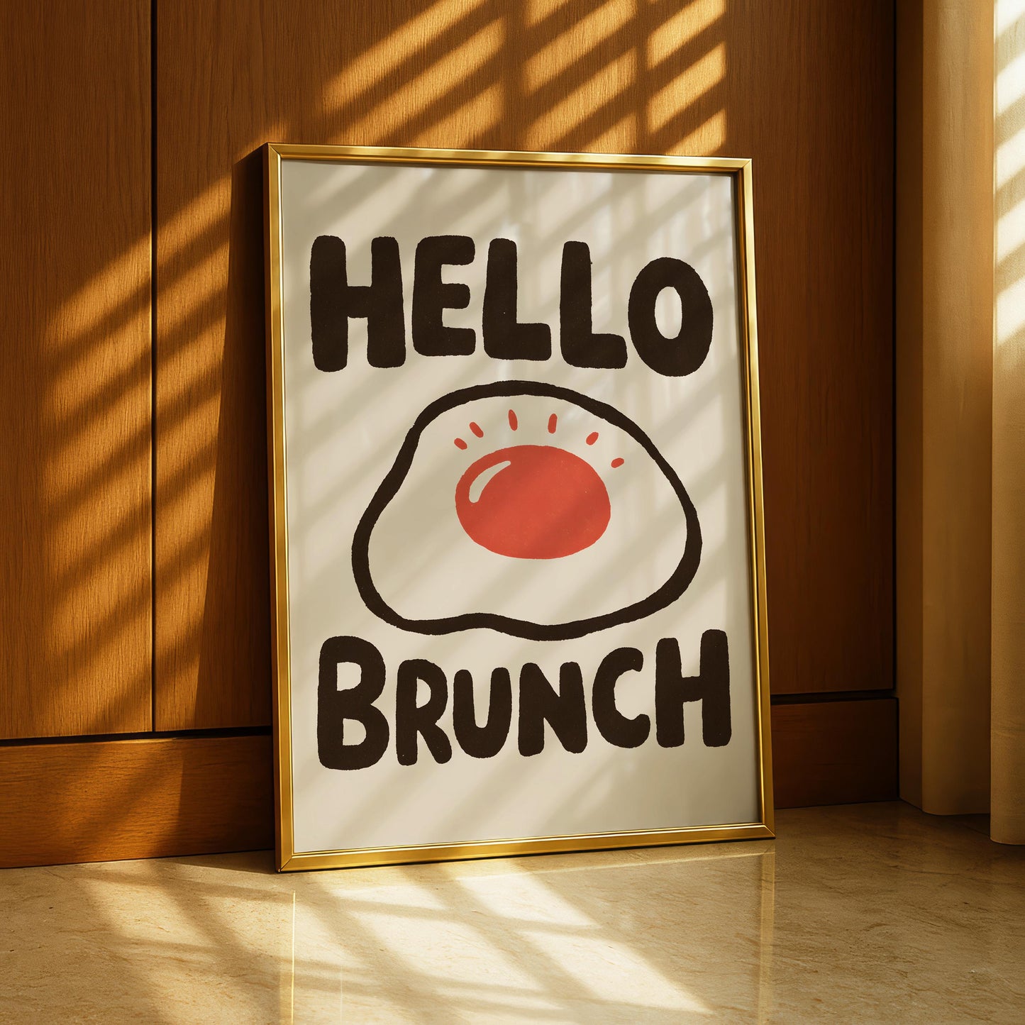 Hello Brunch Kitchen Print