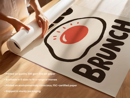 Hello Brunch Kitchen Print