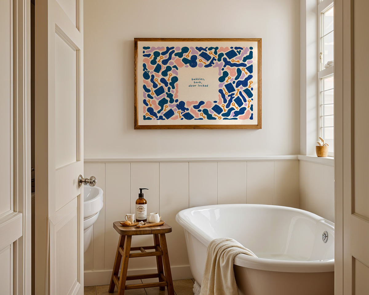 Bubbles, Book, Door Locked Print 07 Bathroom landscape-media-5.jpg