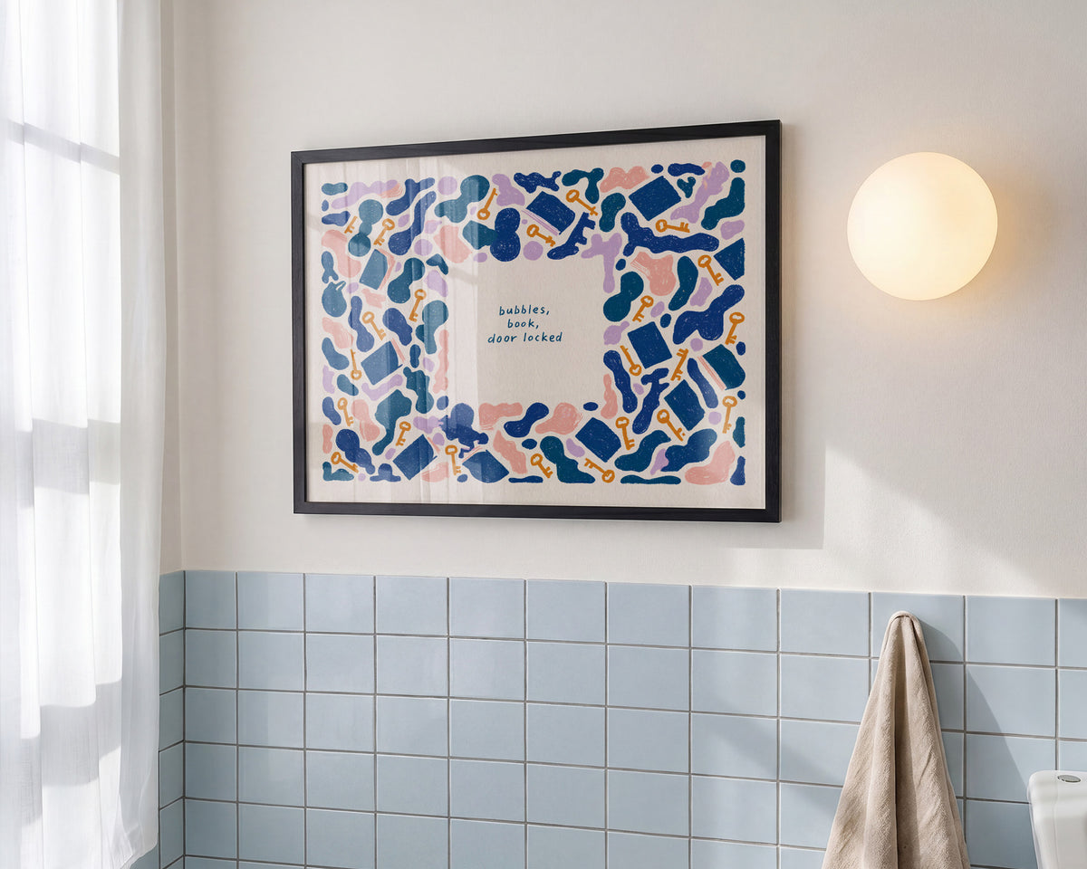Bubbles, Book, Door Locked Print 08 Bathroom landscape-media-6.jpg