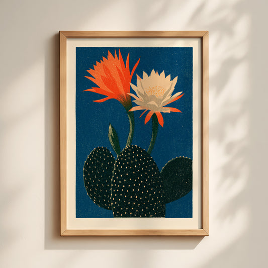 Cactus Flower Print