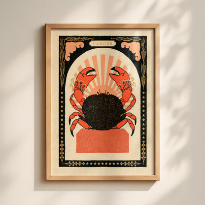 Cancer Zodiac Print