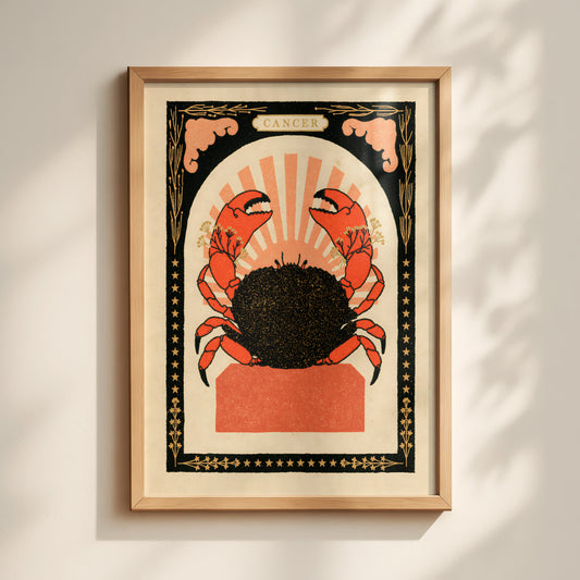 Cancer Zodiac Print