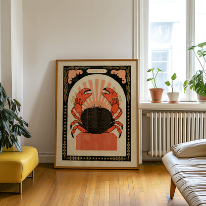 Cancer Zodiac Print