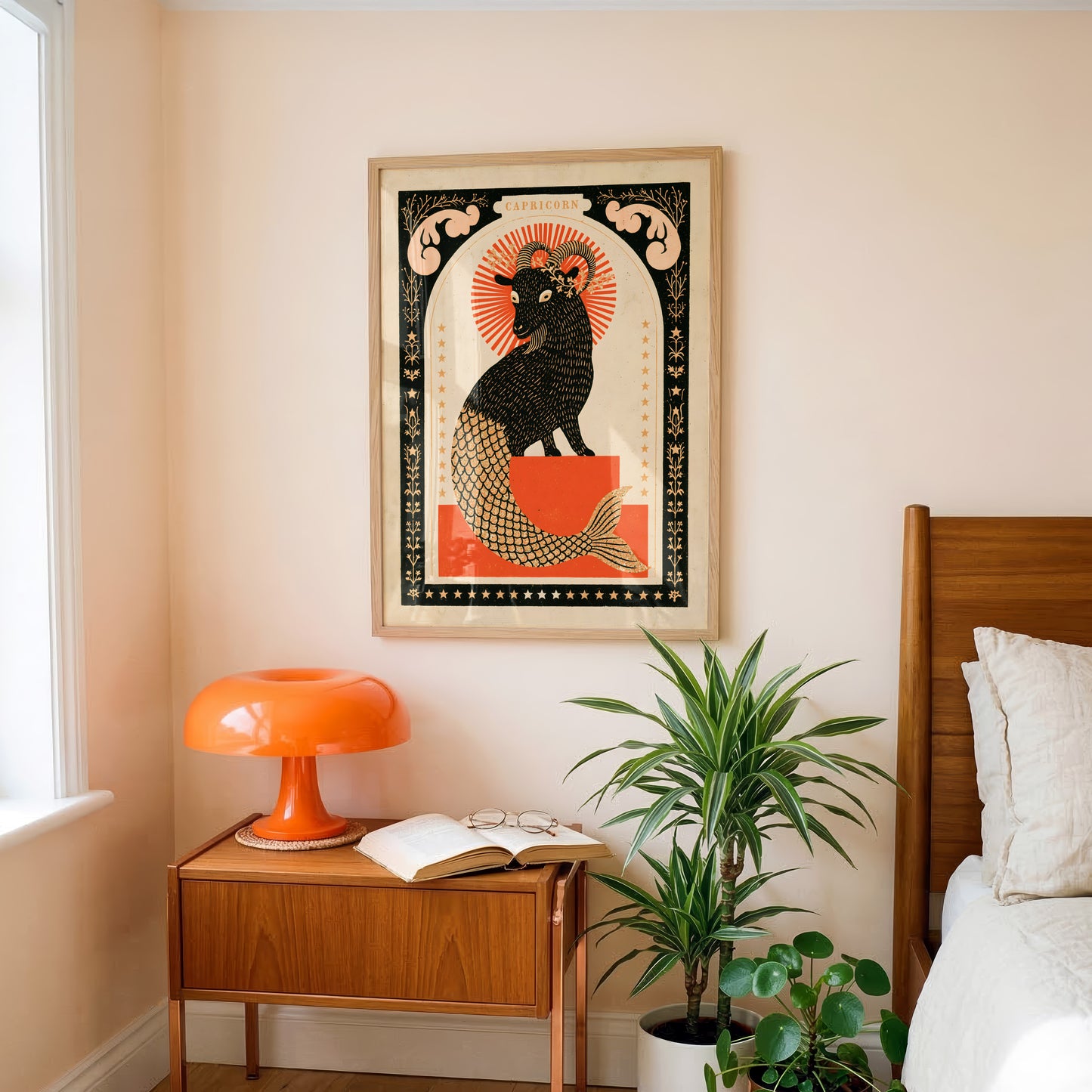Capricorn Zodiac Print