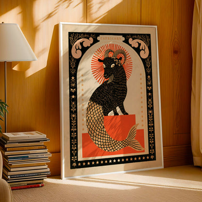 Capricorn Zodiac Print