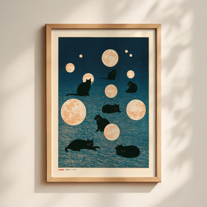 Cat Nap Print