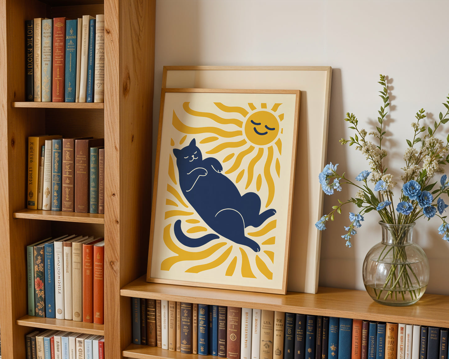 Cat Matisse Print
