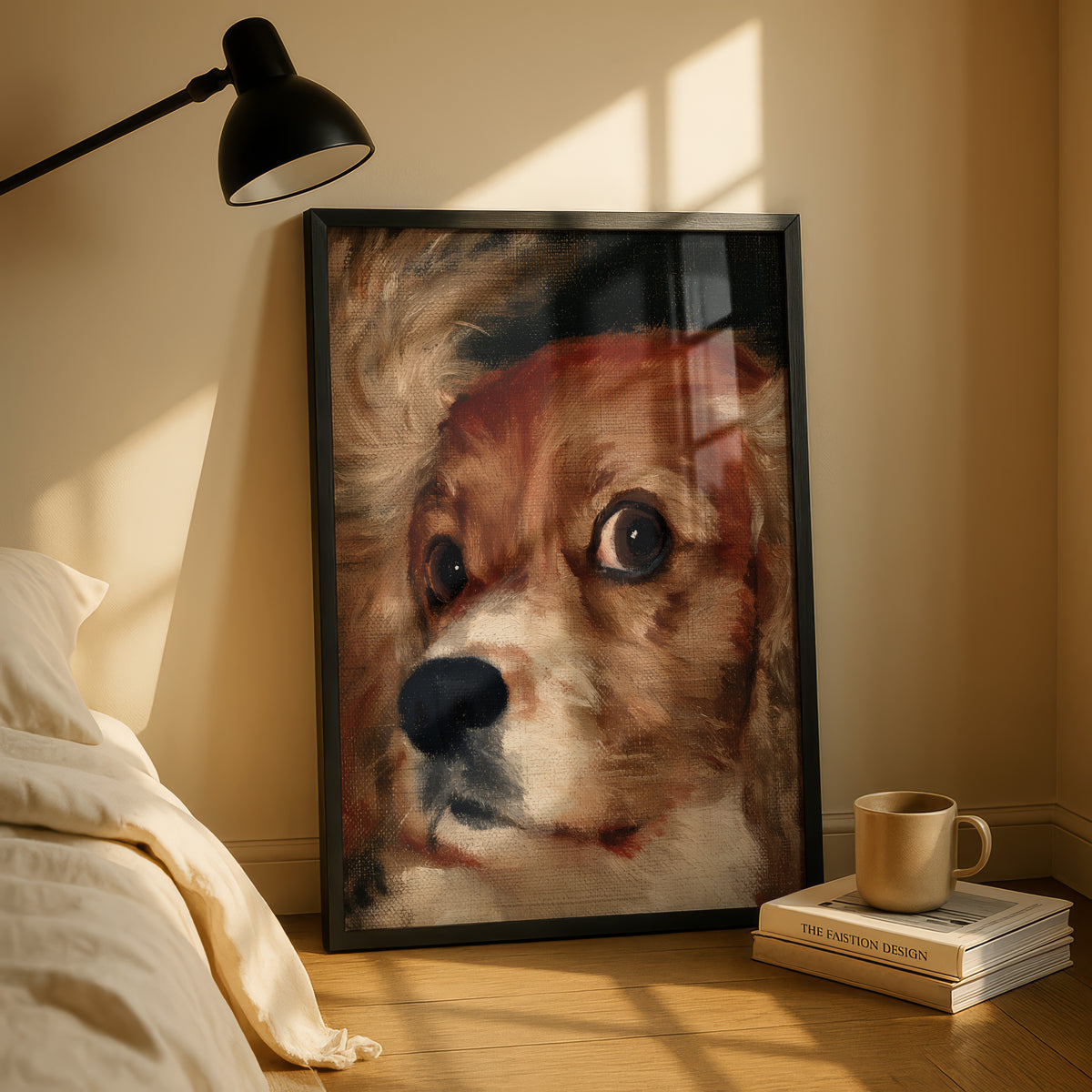 Cavalier Spaniel Puppy Print 04 Living Room-media-24.jpg