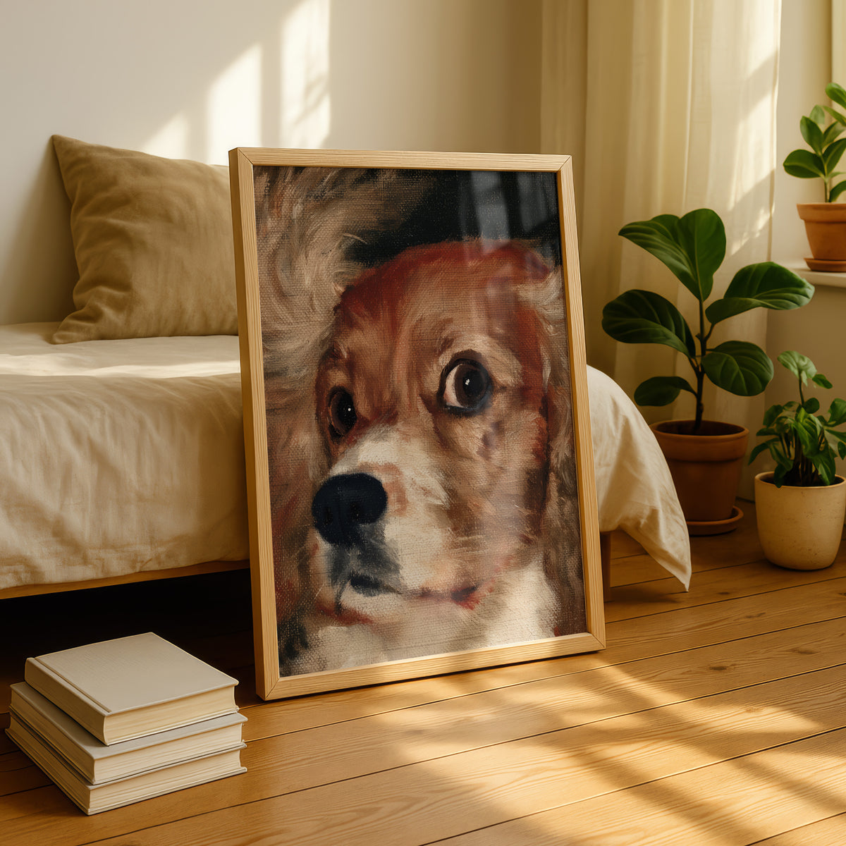 Cavalier Spaniel Puppy Print 07 Living Room-media-23.jpg