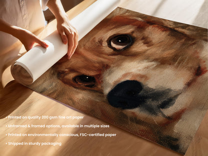 Cavalier Spaniel Puppy Print 10 Unframed (UF & F).jpg