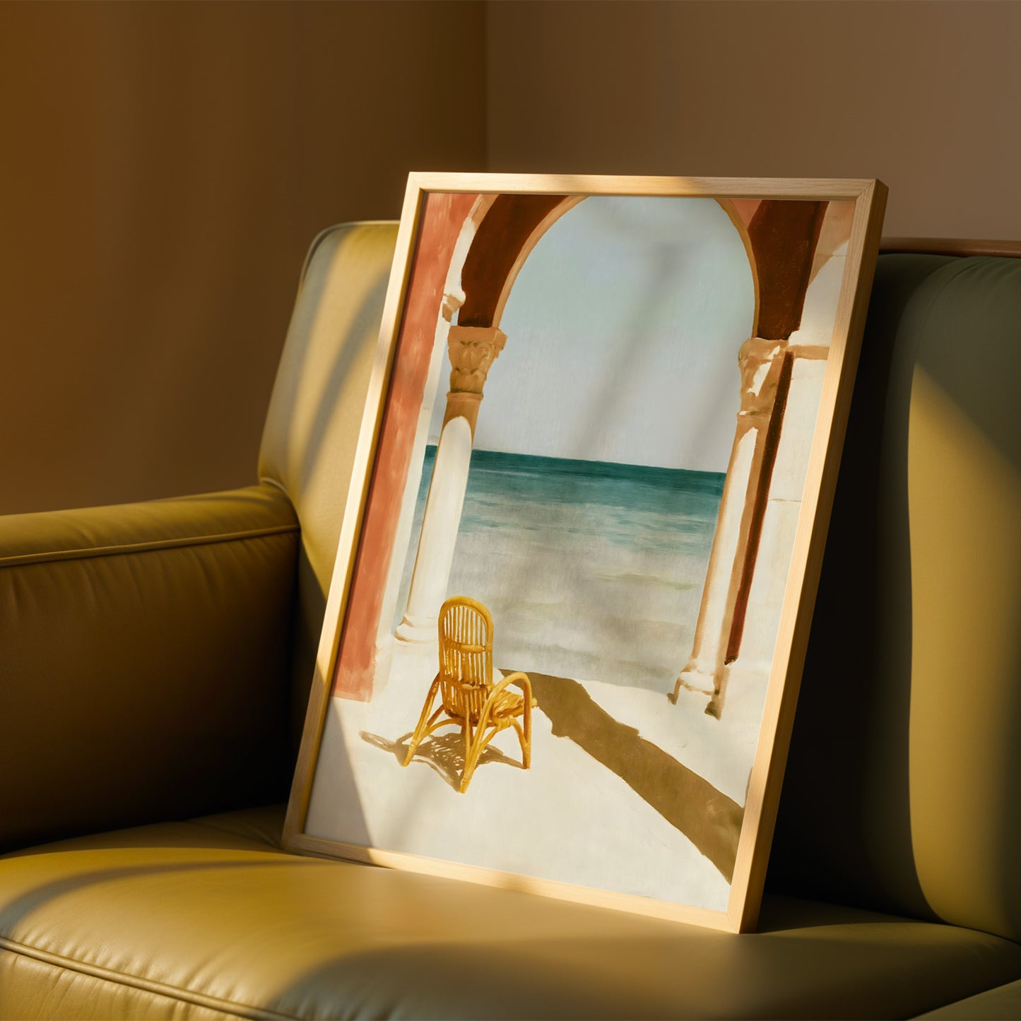Chair Under The Arch Print